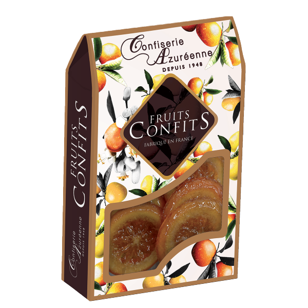 Tranches d'oranges confites 200g