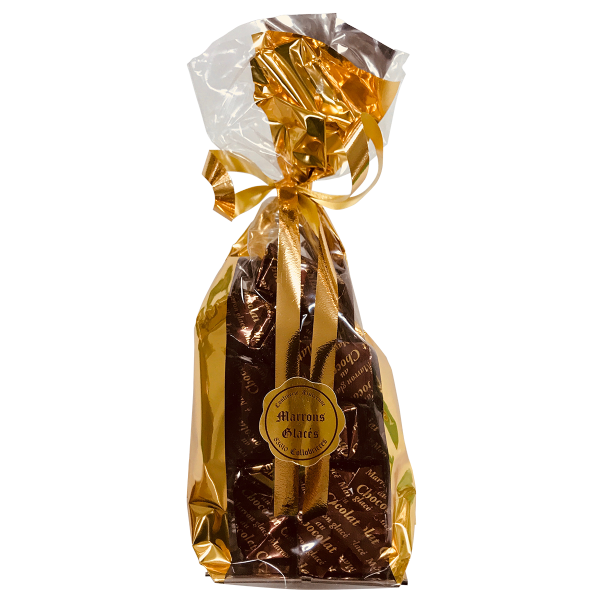 Sachet de marrons au chocolat 250g - Confiserie Azuréenne