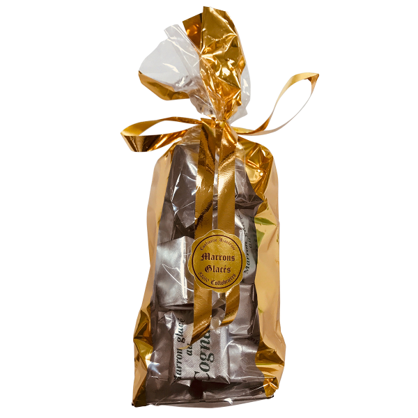 Sachet de marrons au cognac 250g