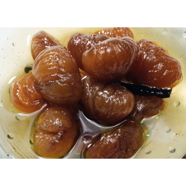 Ballotin marrons glacés pliés OR 750 - Confiserie Azuréenne