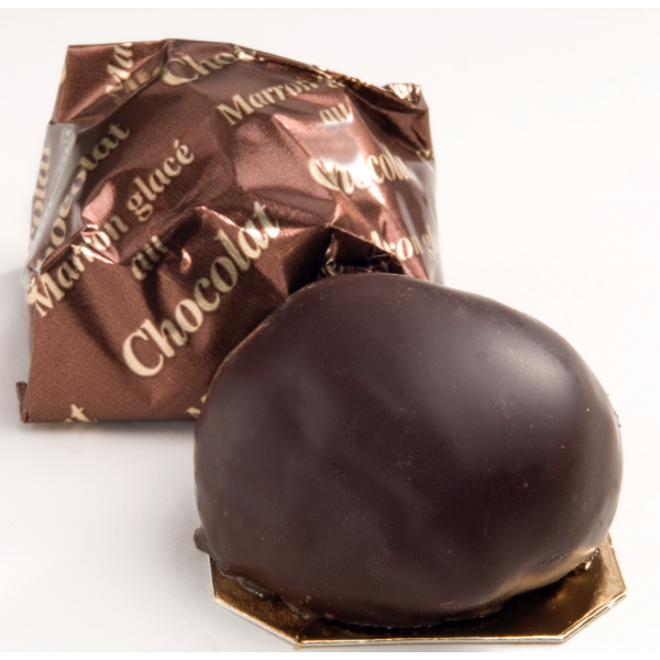 Ballotin 500g Marrons Glacés entiers sous alu