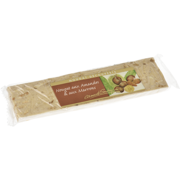 Barre de nougat aux Marrons 100g