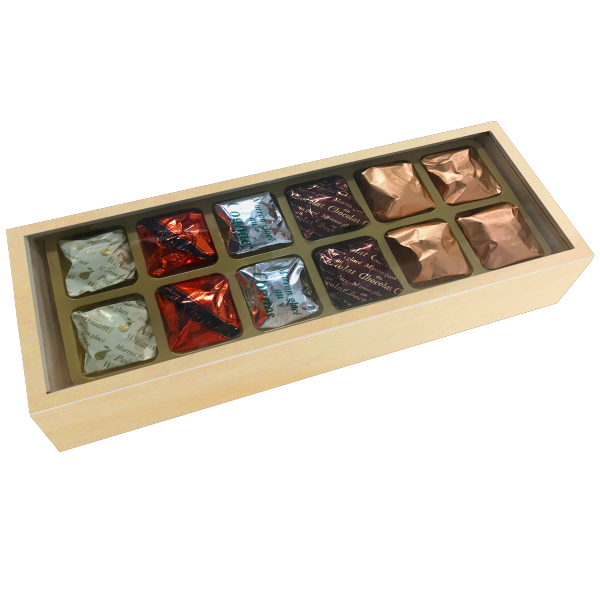 Plumier marrons glacés panachés