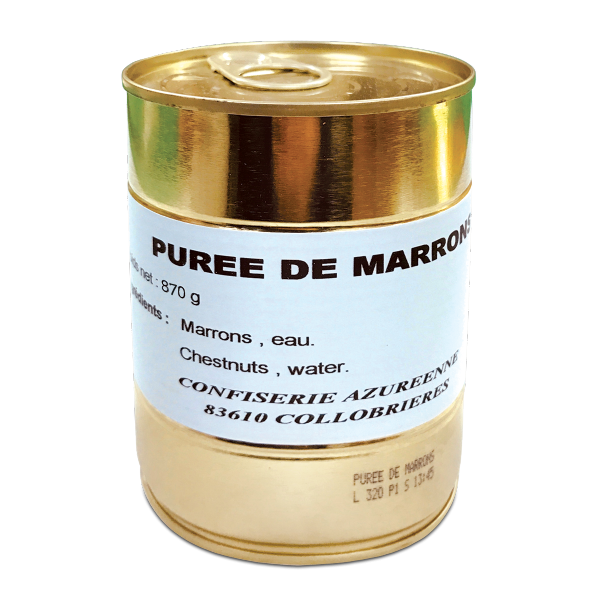 Purée de marrons 870 gr