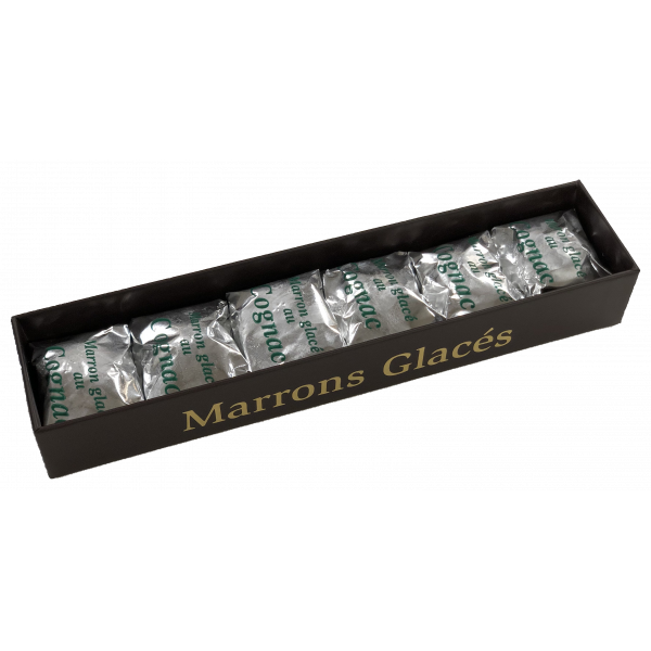 Sachet de marrons au cognac 250g