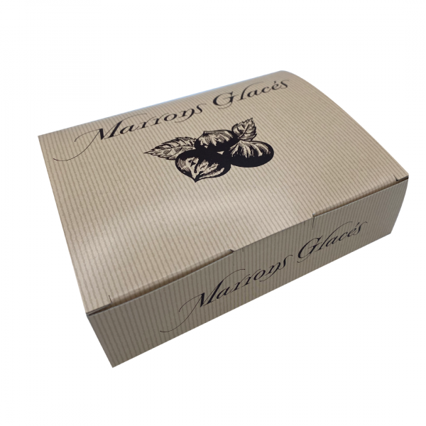 Marrons glacés entiers enveloppe or x16 coffret 320g