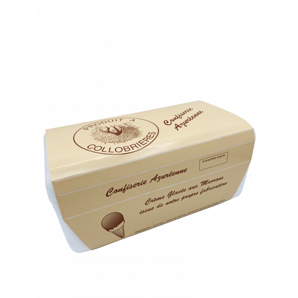 Crème Glacée aux Marrons 1L