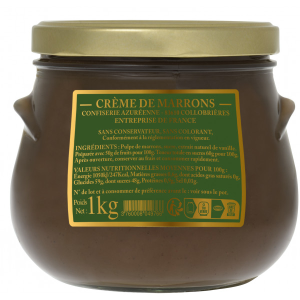 Véritable crème de marrons 1kg