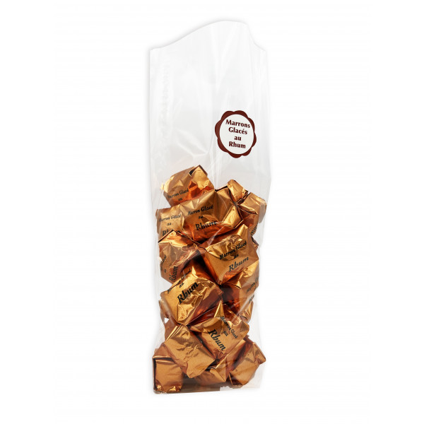 Sachet de marrons au Rhum 500g