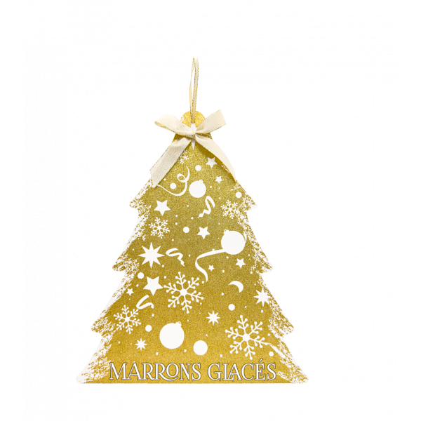 SAPIN DE NOËL 6 MARRONS GLACÉS
