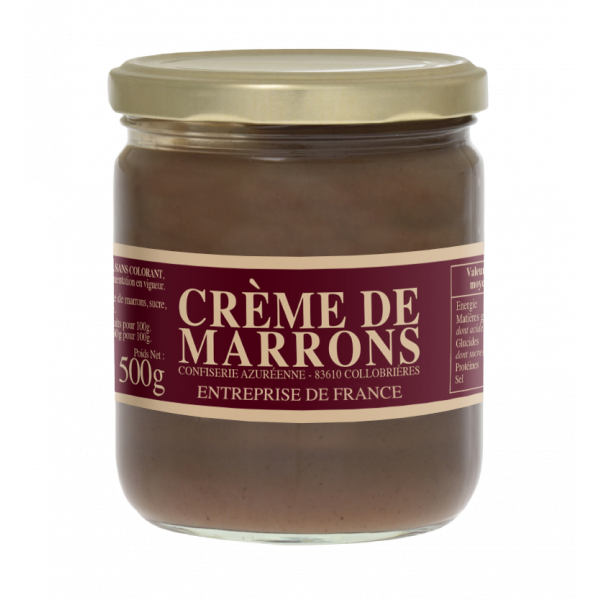 Véritable crème de marrons 500g