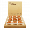 BOITE BOIS 9 MARRONS GLACÉS ENTIERS longue conservation