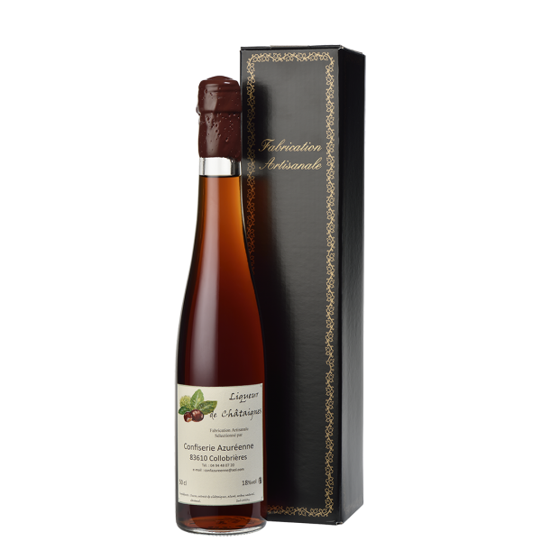 Liqueur de châtaigne 50cl - Confiserie Azuréenne