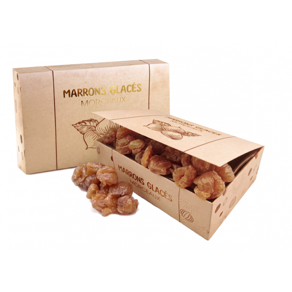 Marrons glacés morceaux 1KG