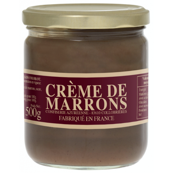 Crème de marrons 500g