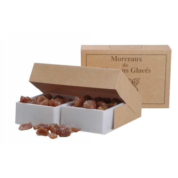 Ballotin de Marrons glacés (gros morceaux) - 250g