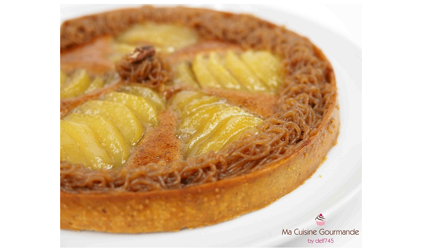 Tarte Bourdaloue Pécan Marron